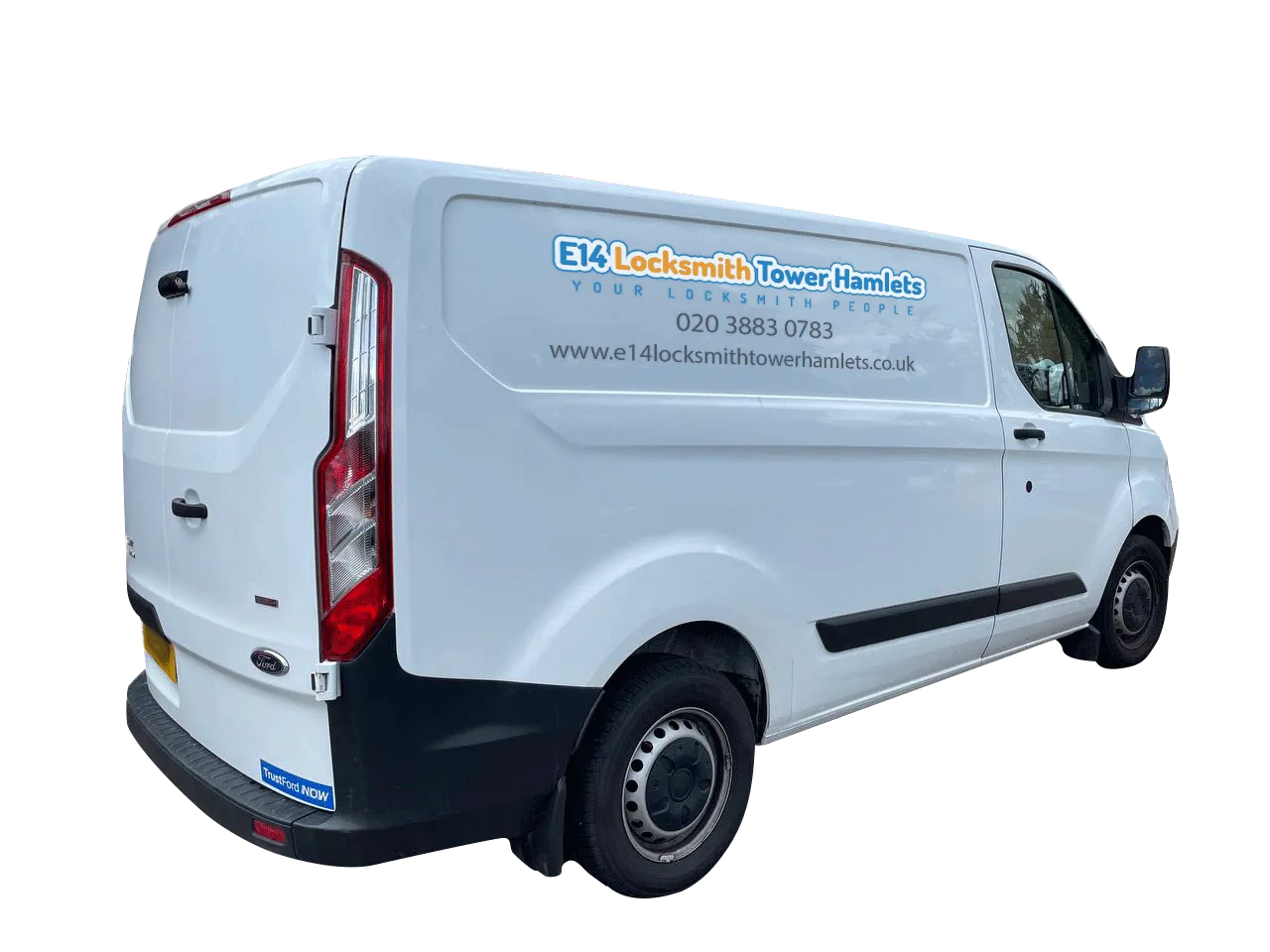 E14 Locksmith Tower Hamlets van